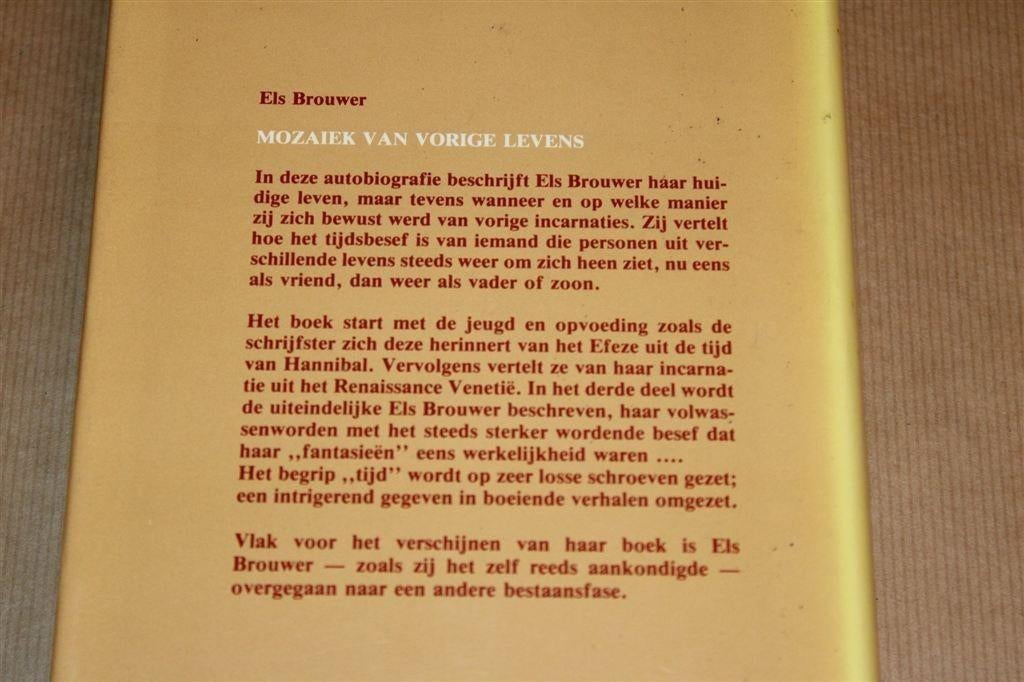 Mozaïek van Vorige Levens — Geïllustreerd door Schrijfster, Ophalen of Verzenden, Gelezen, Overige onderwerpen, Achtergrond en Informatie
