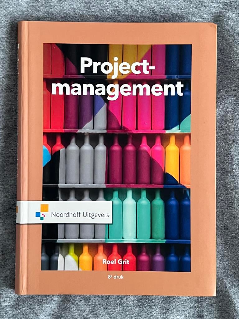 Projectmanagement - Roel Grit (8e druk), Ophalen of Verzenden, Gamma, Zo goed als nieuw, HBO