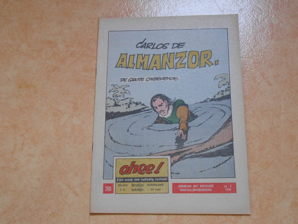Ohee 266 De grote onbekende 1968., Eén stripboek, Ophalen of Verzenden, Nieuw
