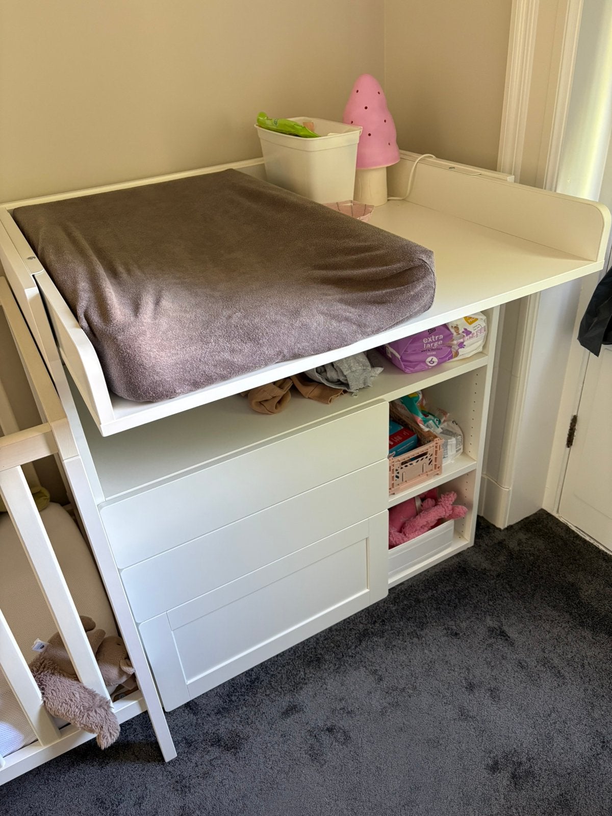 Grote ikea SMÅSTAD commode wit, Ophalen, 50 tot 70 cm, 90 tot 105 cm, 100 cm of meer