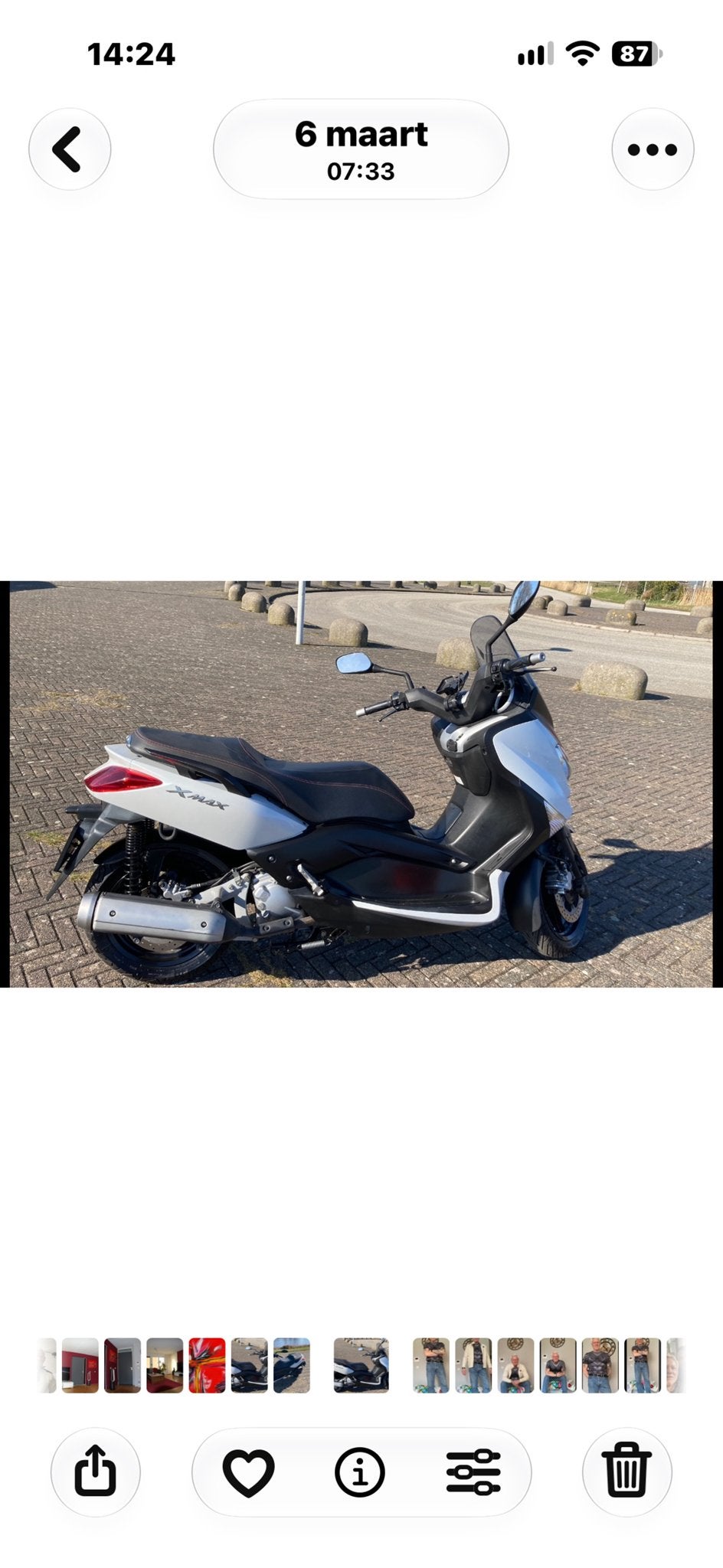 Yamaha X-MAX 250 Scooter met TomTom en houder - 23.000 km, Particulier, Scooter