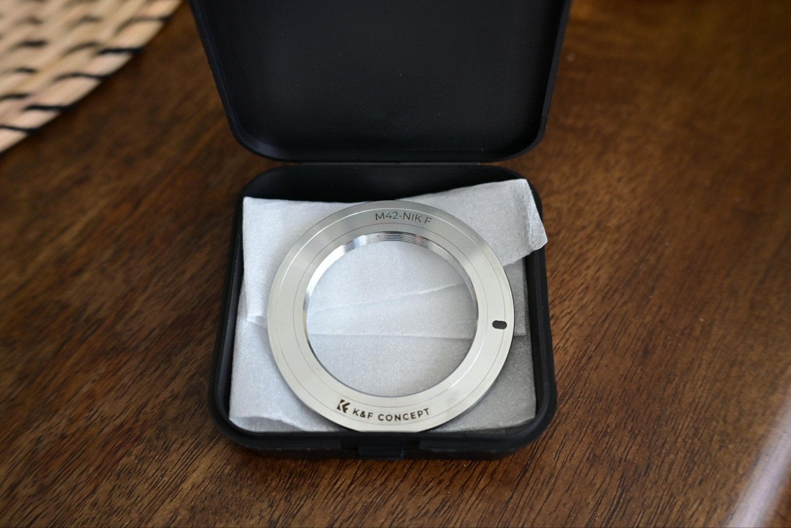 K&F Concept M42 naar Nikon F Lens Adapter, K&F Concept, Overige typen, Ophalen of Verzenden, Zo goed als nieuw