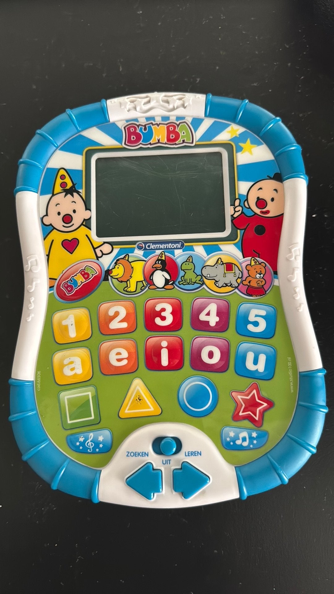 Bumba Abc Tablet - educatief speelgoed Clementoni, Ophalen, Gebruikt, 0 tot 6 maanden
