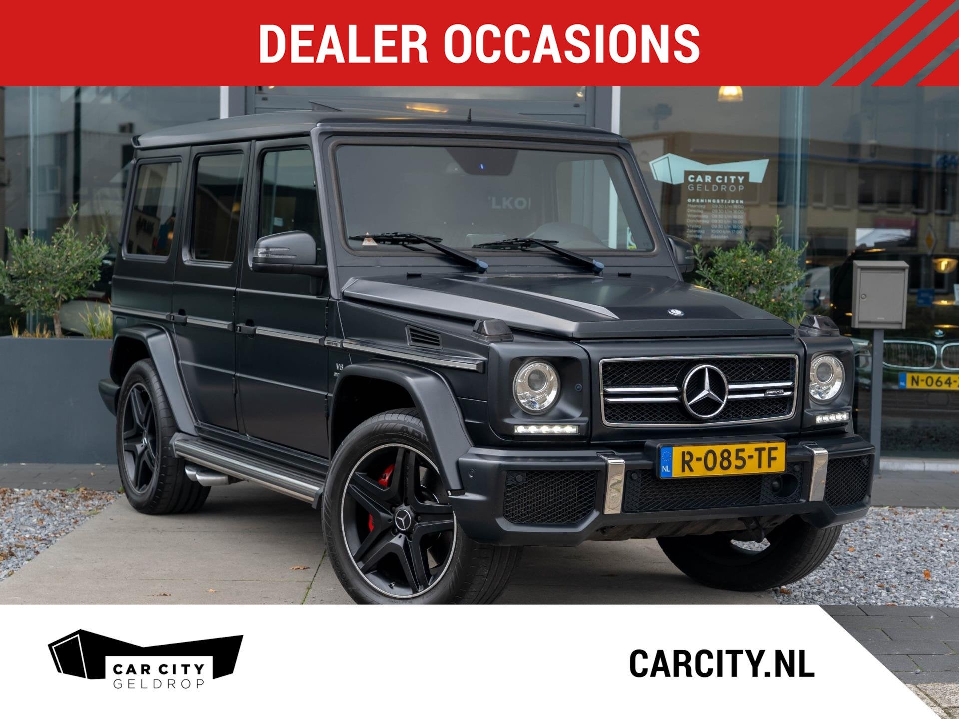 Mercedes-Benz G63 AMG | Designo | H&K | Adaptive cruise | St, Auto's, Automaat, 5461 cc, Gebruikt, Overige carrosserieën