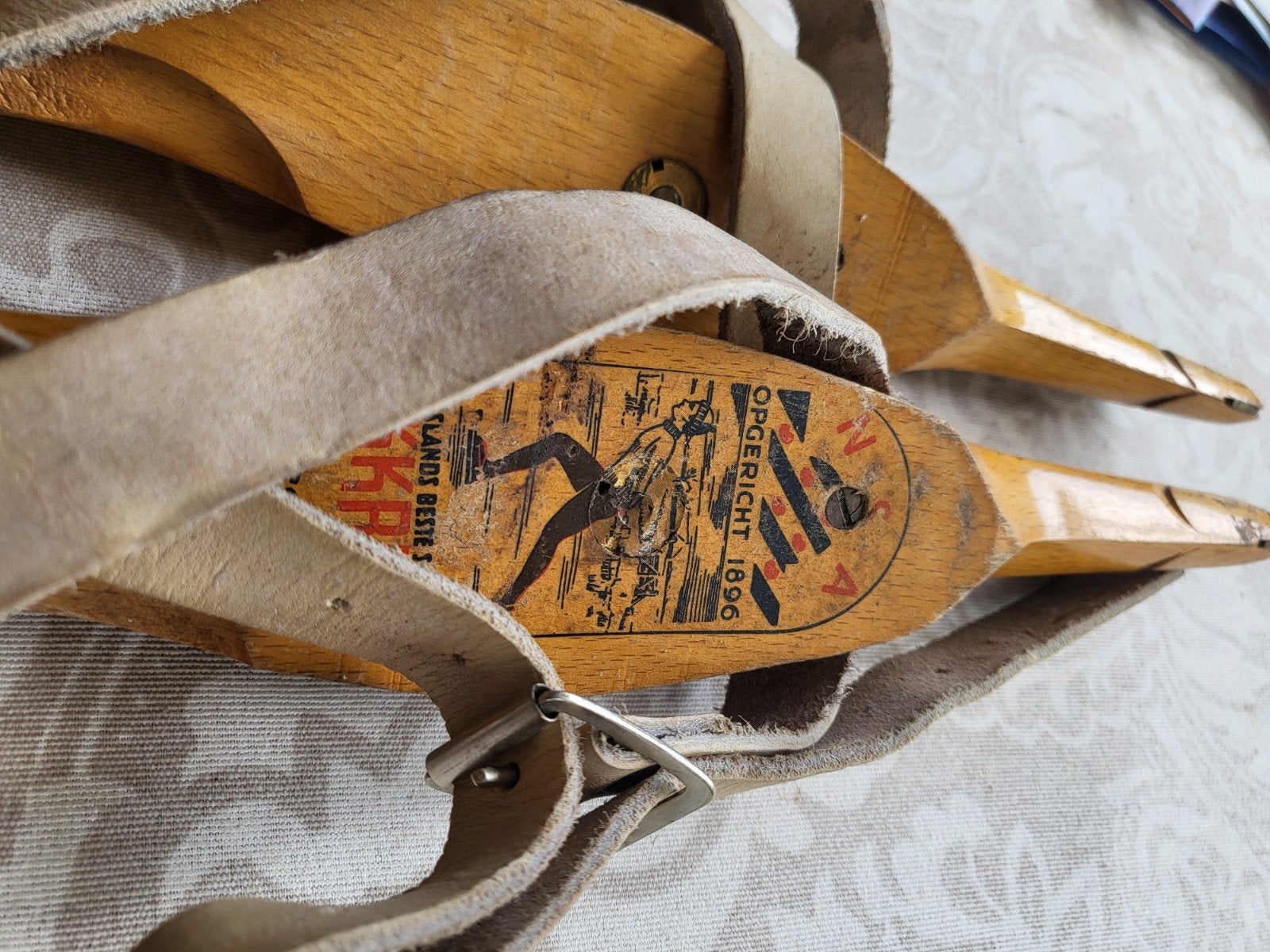 Oude schaatsen van Nijdam., Antiek en Kunst, Ophalen of Verzenden