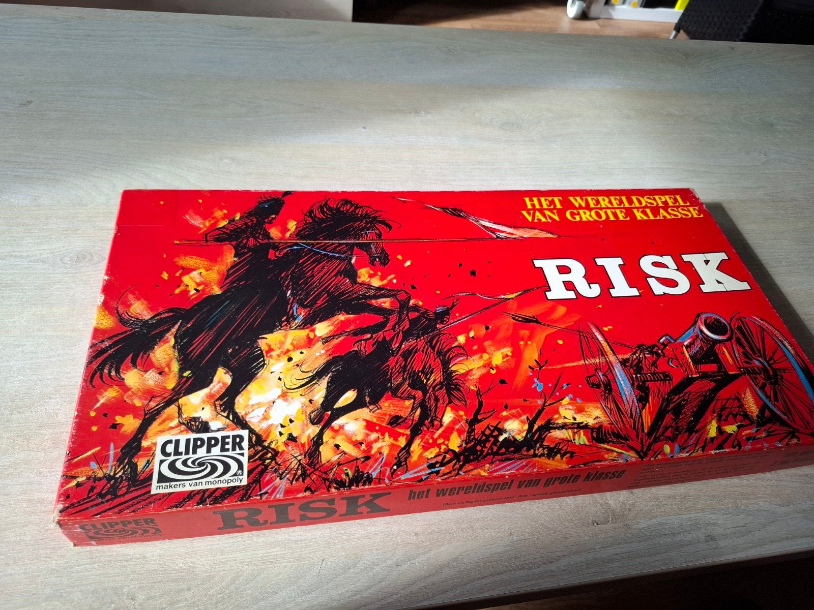 Risk Bordspel - Het Wereldspel van Grote Klasse (Clipper), Info@clippergames.nl, Gebruikt, Clipper, Vijf spelers of meer