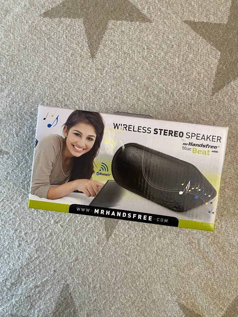 Mr HandsFree Draadloze Stereo Speaker, Overige merken, Stereo speakers, Nieuw, Ophalen of Verzenden