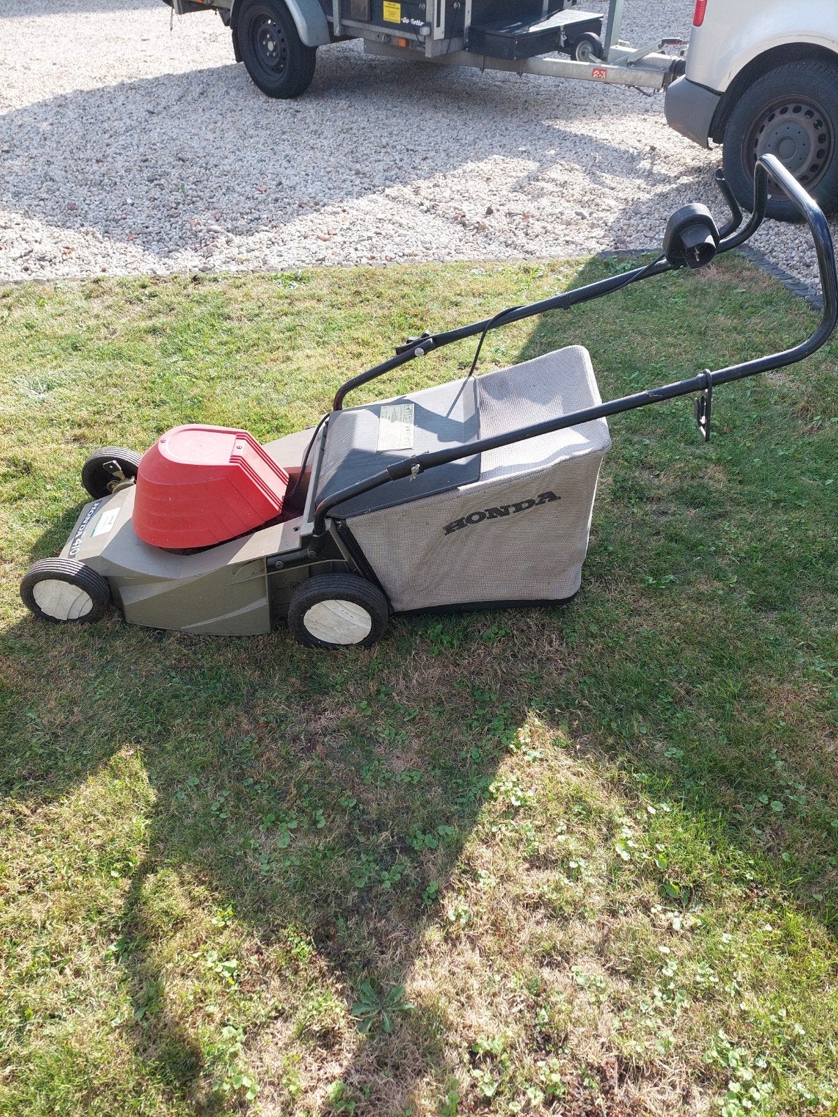 Honda HRE410P elektrische grasmaaier, Tuin en Terras, Grasmaaiers, Ophalen, Cirkelmaaier, Gebruikt, Honda