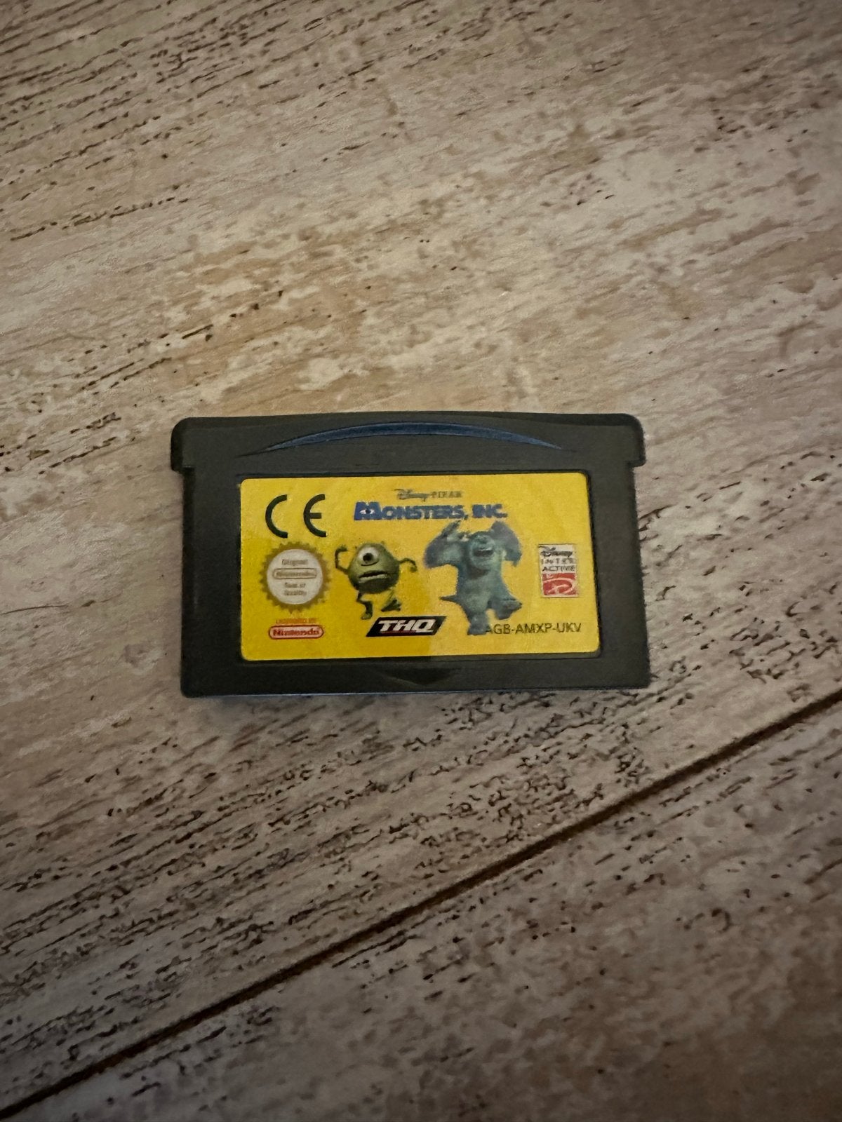Monsters, Inc. Game Boy Advance (GBA) Spel, Avontuur en Actie, Gebruikt, 1 speler, Ophalen of Verzenden
