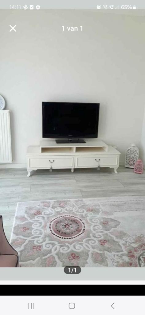 Tv kast, Ophalen, 150 tot 200 cm, Nieuw, Minder dan 100 cm