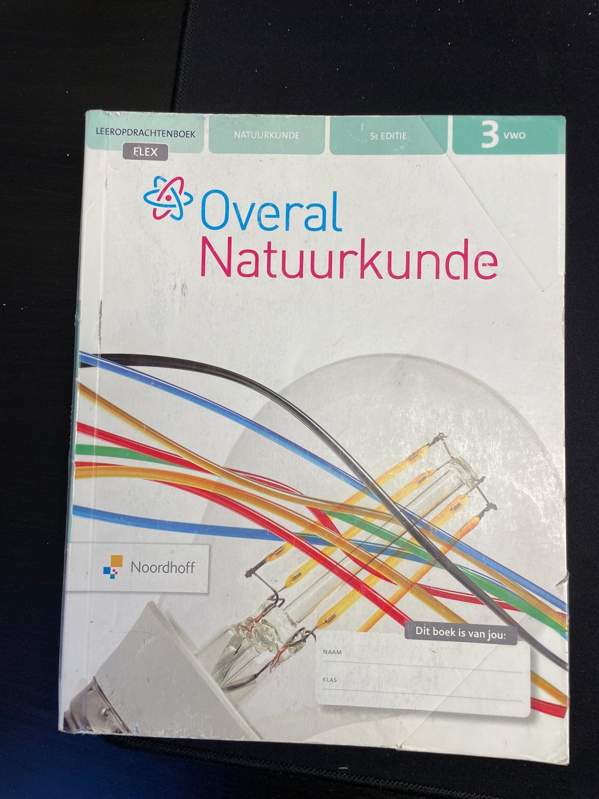 Overal Natuurkunde Leeropdrachtenboek 3 VWO 5e editie, Ophalen of Verzenden, Gelezen, VWO, Natuurkunde