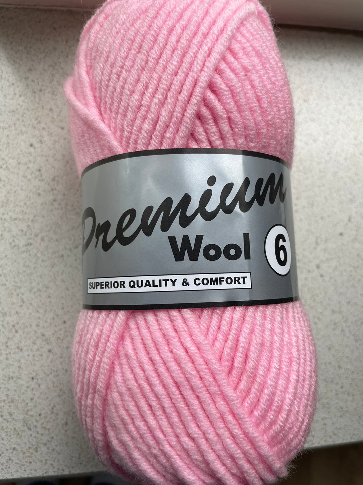 20 bollen rose Lammy Yarns Premium Wool 6, Ophalen of Verzenden, Nieuw, Breien of Haken, Wol of Garen