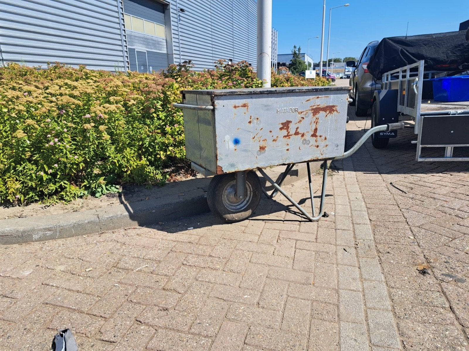 Matador gereedschapskruiwagen - Robuust en functioneel, Ophalen, Gebruikt, Tweewielig, Matador