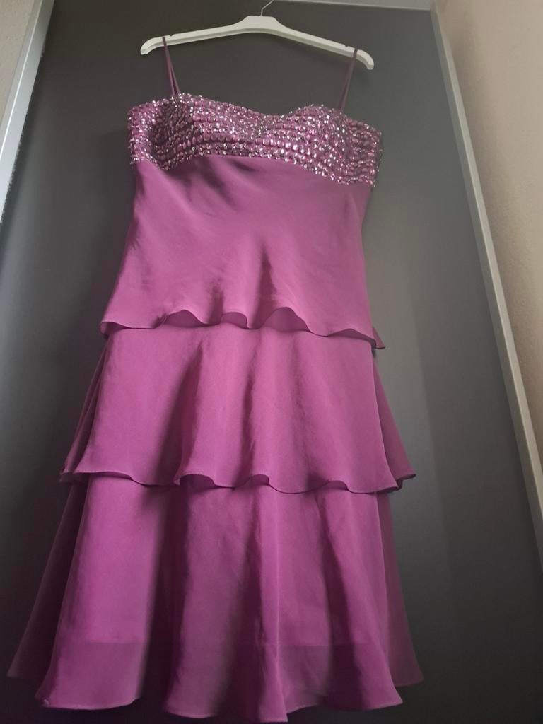 Galajurk, maat 40, Galajurk, Velvet Moon, Roze, Gedragen
