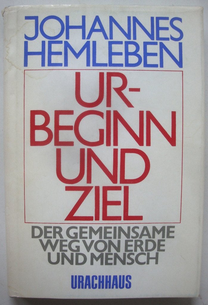 Johannes Hemleben Urbeginn und Ziel Der gemeinsame Weg von E, Achtergrond en Informatie, Spiritualiteit algemeen, Johannes Hemleben