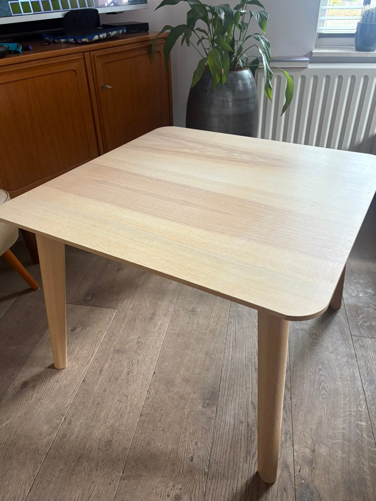 Lisabo ikea l70xb70xh50, Vierkant, 55 tot 75 cm, Zo goed als nieuw, Hout
