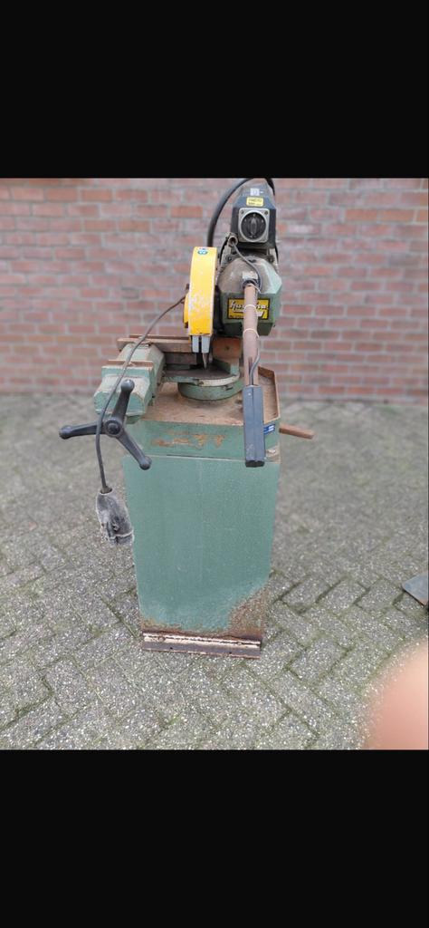 Hevea Afkortzaag - Zo goed als nieuw, Doe-het-zelf en Verbouw, Gereedschap | Zaagmachines, Ophalen of Verzenden, Zo goed als nieuw