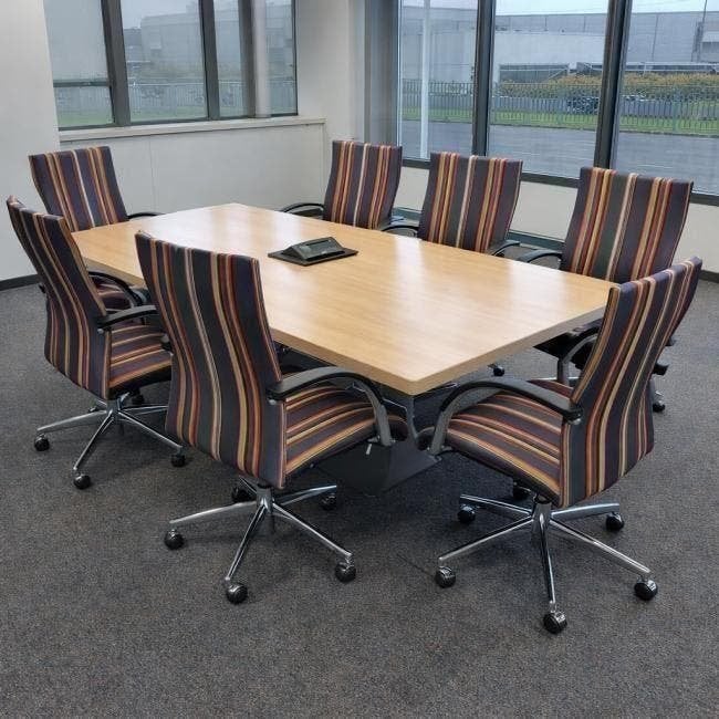 Nette verrijdbare Ahrend vergaderstoelen conferentiestoelen, Ophalen, Gebruikt, Overige kleuren, Vijf, Zes of meer stoelen