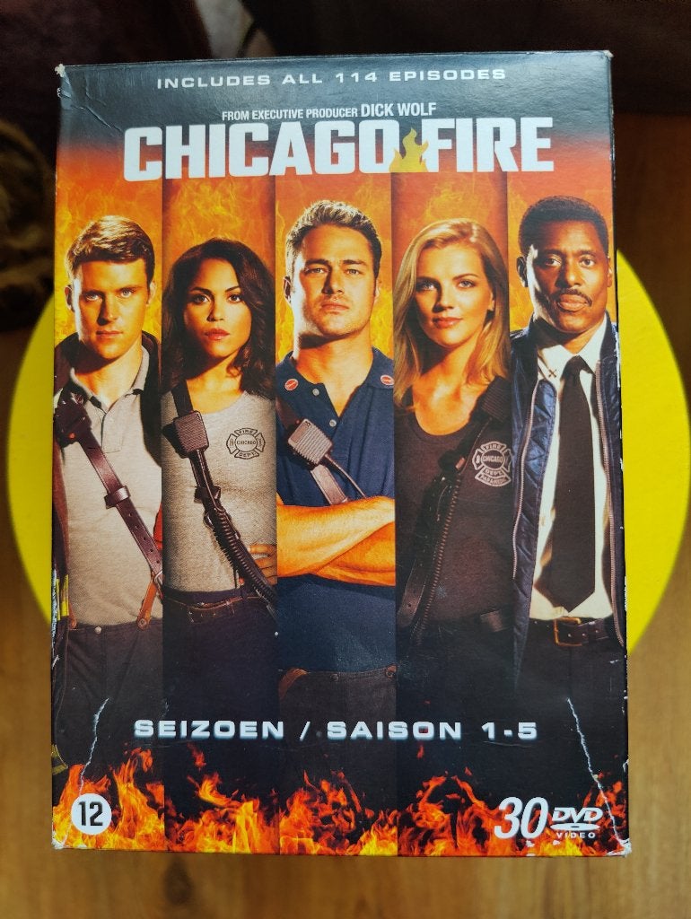 Chicago Fire - Seasons 1-5 - DVD Box, Vanaf 12 jaar, Ophalen of Verzenden, Zo goed als nieuw, Actie en Avontuur