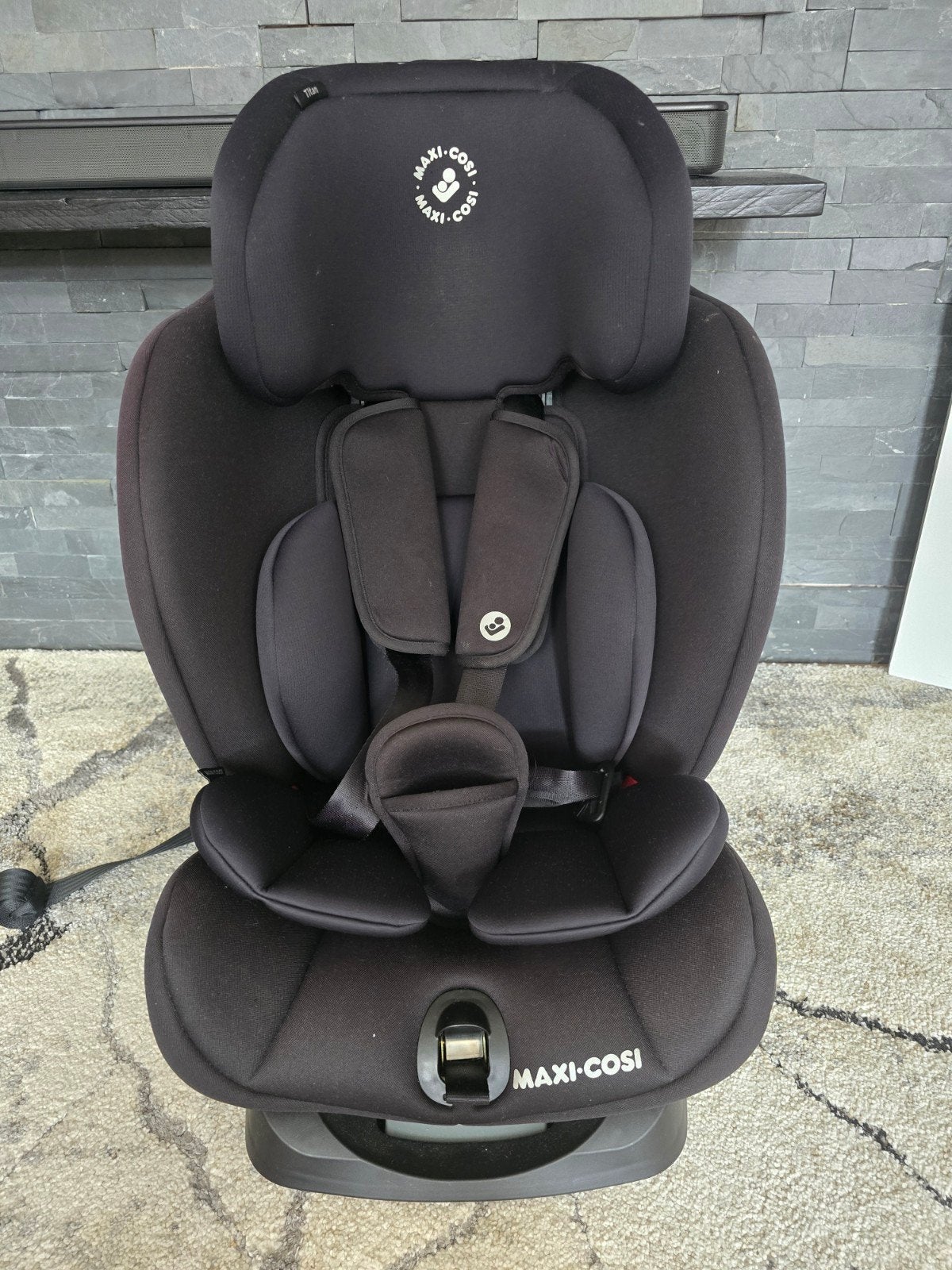 Maxi Cosi Titan Pro zwart, Kinderen en Baby's, Autostoeltjes, Ophalen, Zo goed als nieuw, Maxi-Cosi, Isofix