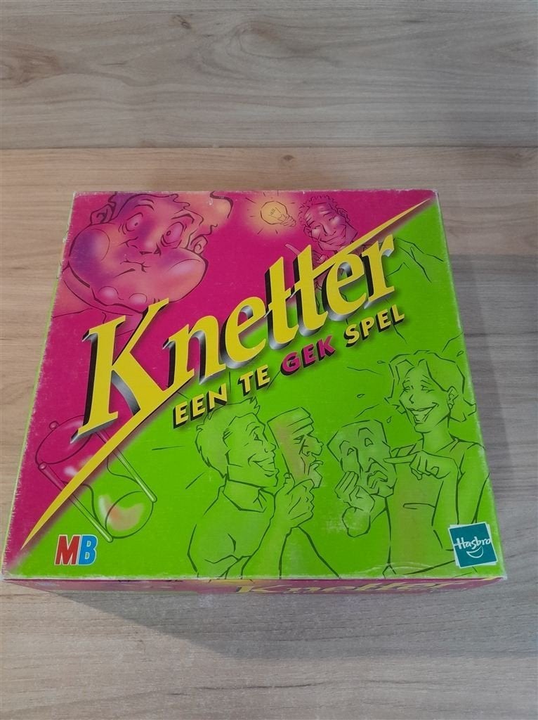 Knetter een te gek spel - s5692, Hobby en Vrije tijd, Gezelschapsspellen | Bordspellen, Verzenden, Zo goed als nieuw