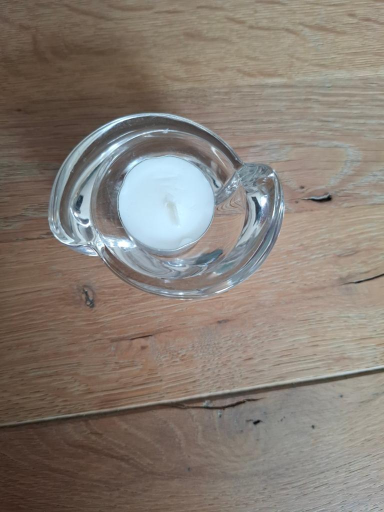 Theelicht kandelaar van Nachtmann, Huis en Inrichting, Woonaccessoires | Kandelaars en Kaarsen, Ophalen, Overige materialen, Overige kleuren