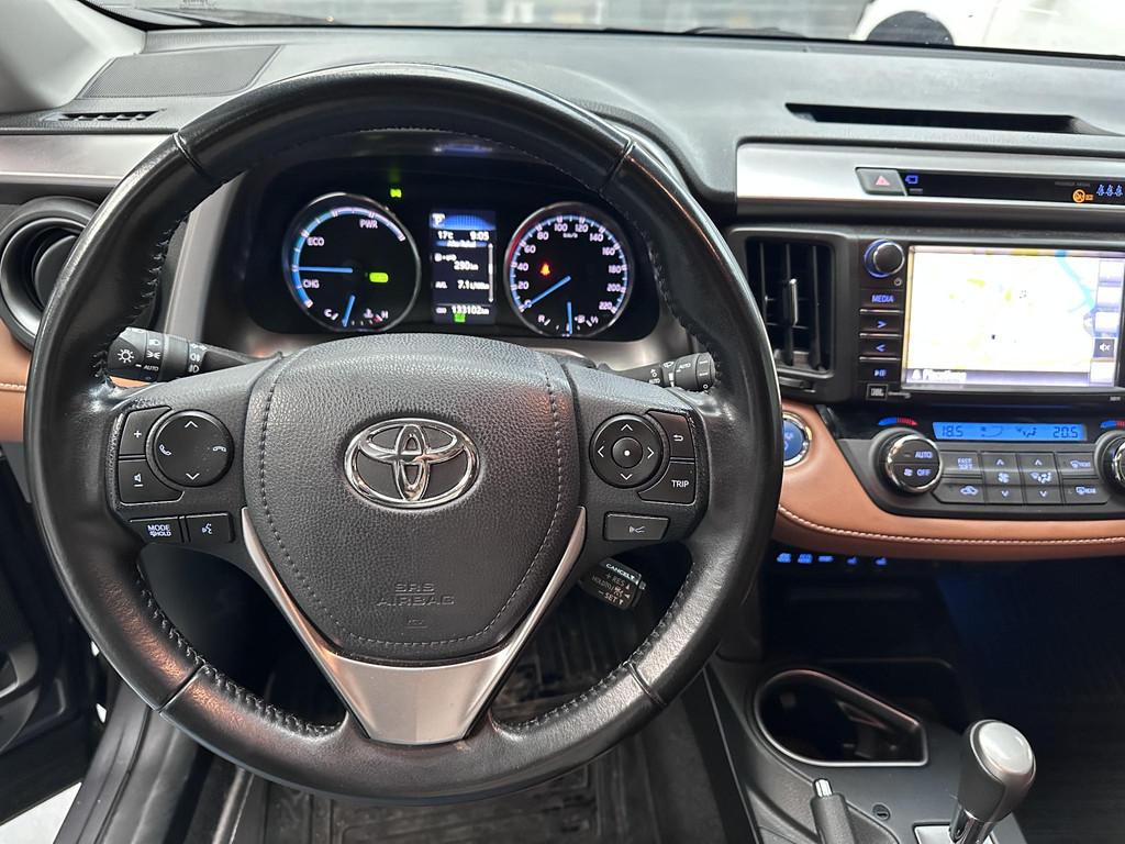 Toyota RAV4 2.5 Hybrid AWD Energy Plus met speciaal Leder in, Gebruikt, Euro 6, 1650 kg, Bedrijf