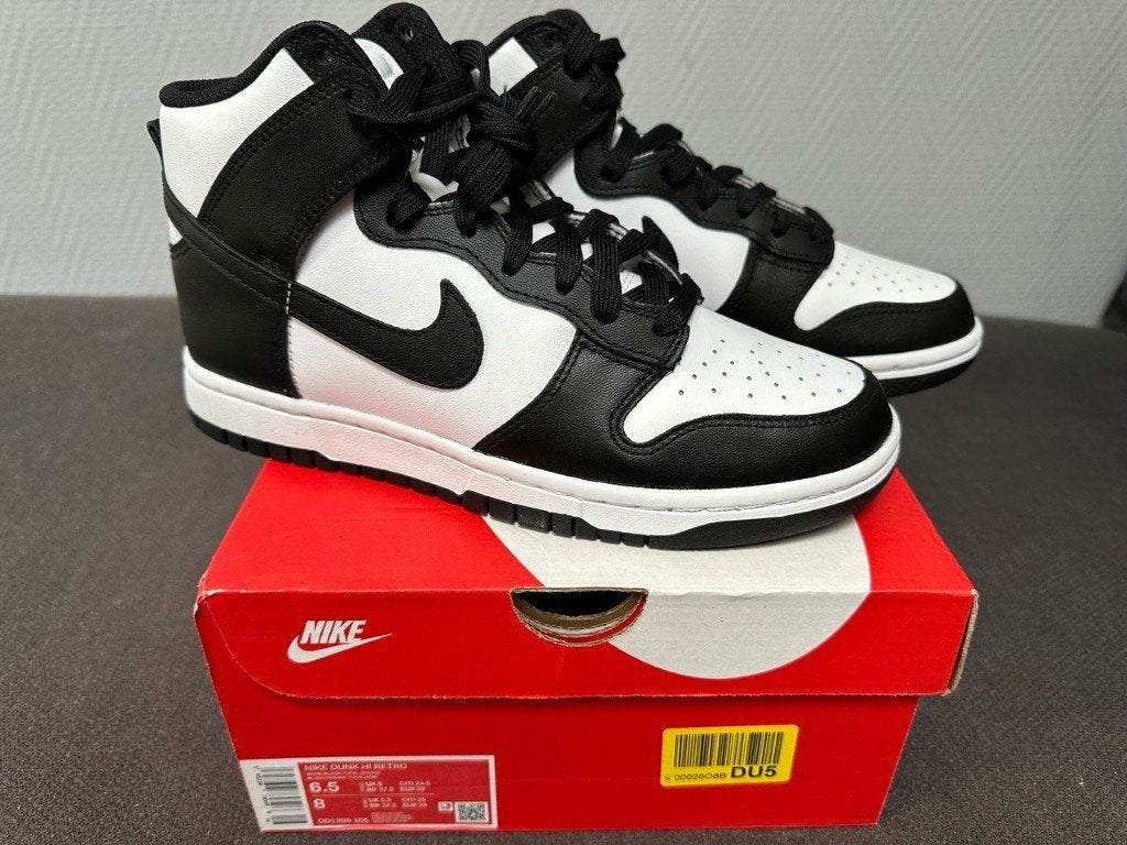 NIEUWE Nike Dunk High Panda M in diverse maten, Kleding | Heren, Schoenen, Zwart, Nike, Nieuw, Ophalen of Verzenden