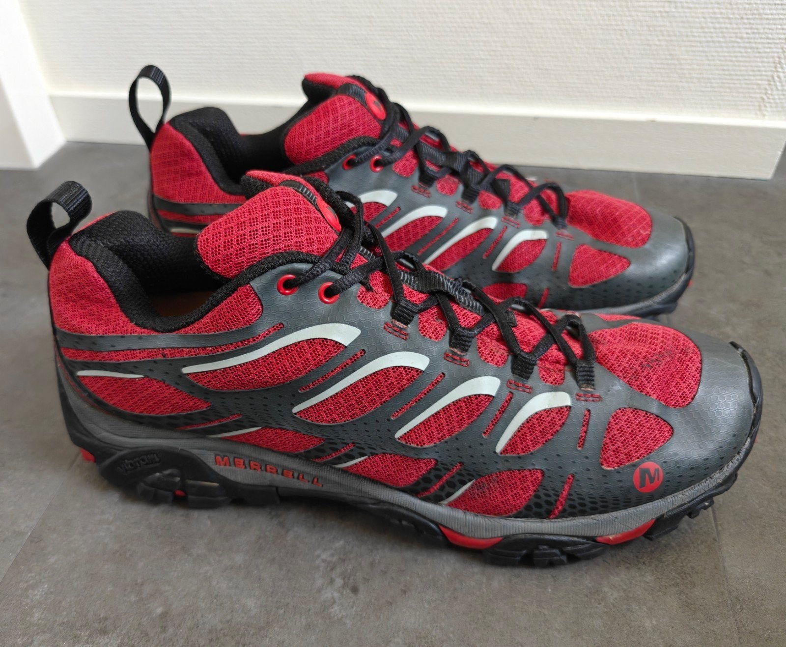 Merrell Chameleon 7 Limit - Deep Red - Maat 46.5 (US 12), Ophalen of Verzenden, Zo goed als nieuw, Schoenen