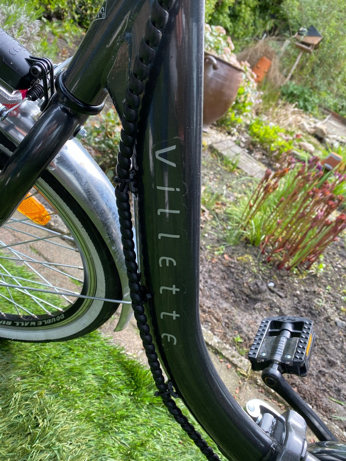 Villette Opvouwbare Fiets - Compact en Handig- 1 jaar oud, 20 inch of meer, Gebruikt, Velgrem, Totaal opvouwbaar