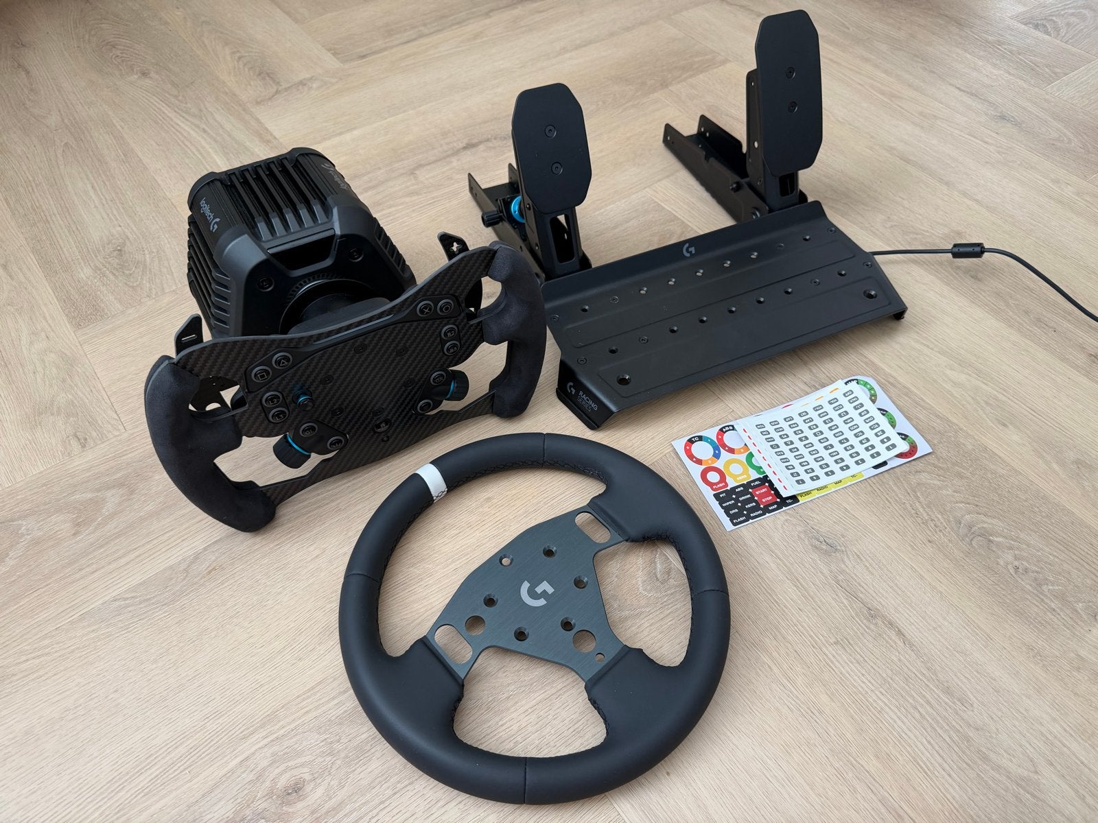 Logitech RS50 Racestuur Set incl garantie, Computers en Software, Ophalen, Zo goed als nieuw