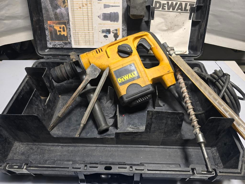 Dewalt combiboorhamer boormachine breekhamer SDS plus, Ophalen of Verzenden, Dewalt, N.v.t, N.v.t