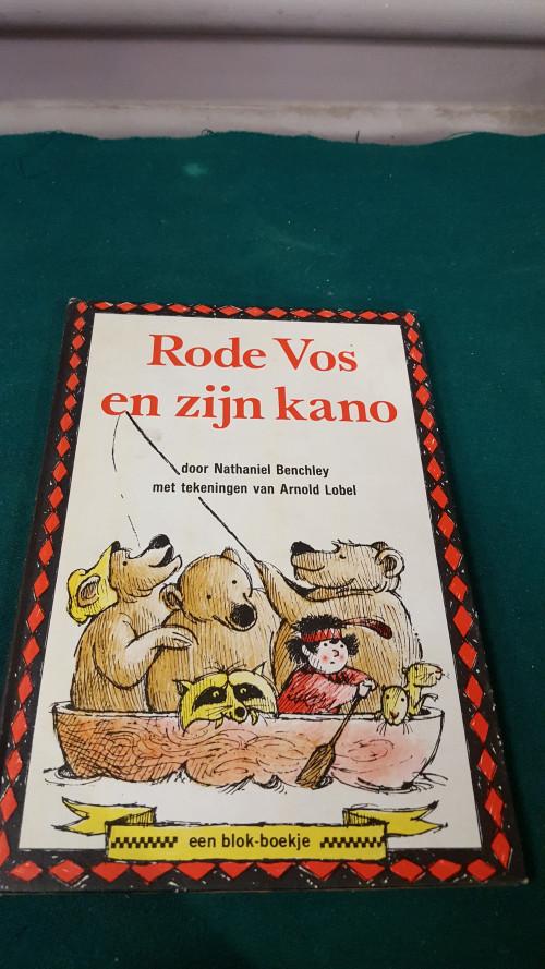 boek rode vos en zijn kano, Ophalen of Verzenden