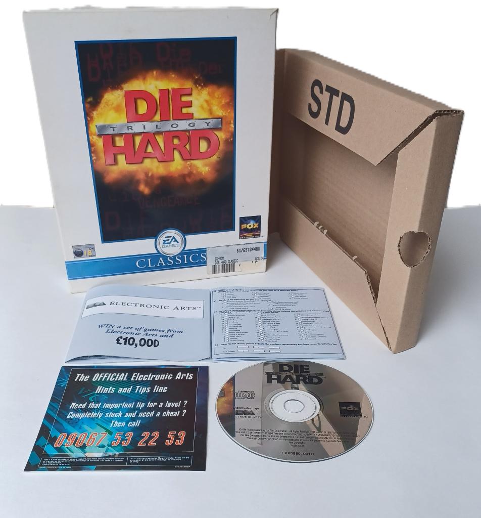 Die Hard Trilogy 2 in Big Box, Avontuur en Actie, Gebruikt, Vanaf 18 jaar, 1 speler