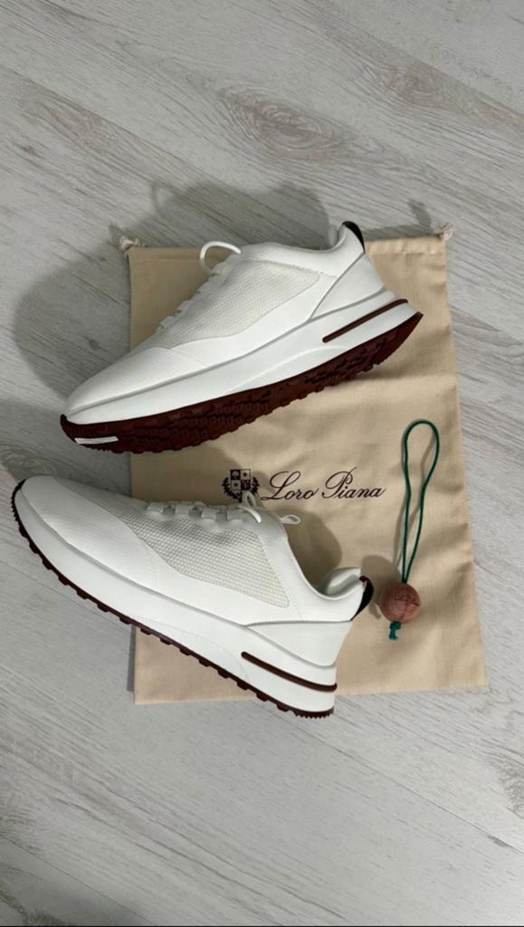 Loro piana weekend walk, Wit, Nieuw, Ophalen of Verzenden, Sneakers of Gympen