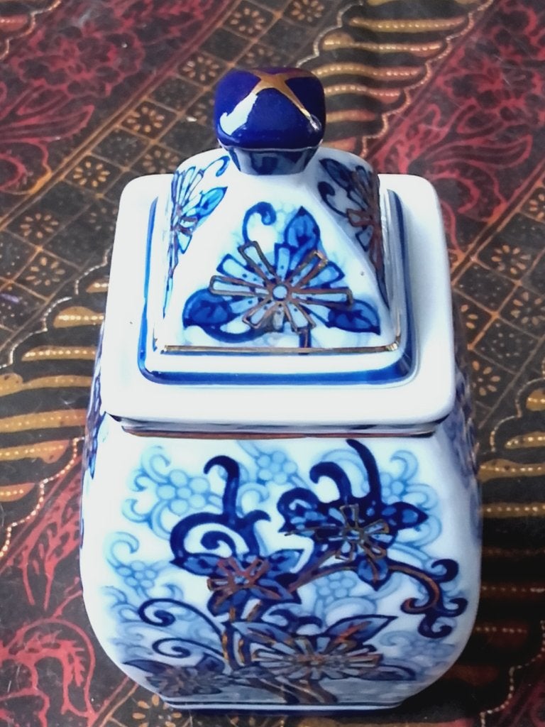 Mooie oude vintage kruidenpot uit Engeland 15,5 cm., Antiek en Kunst, Ophalen of Verzenden