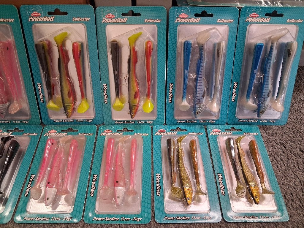 Mooi voor de zeebaars...Power Sardine Weedless.., Tinstraat, Overige typen, Nieuw, Ophalen of Verzenden