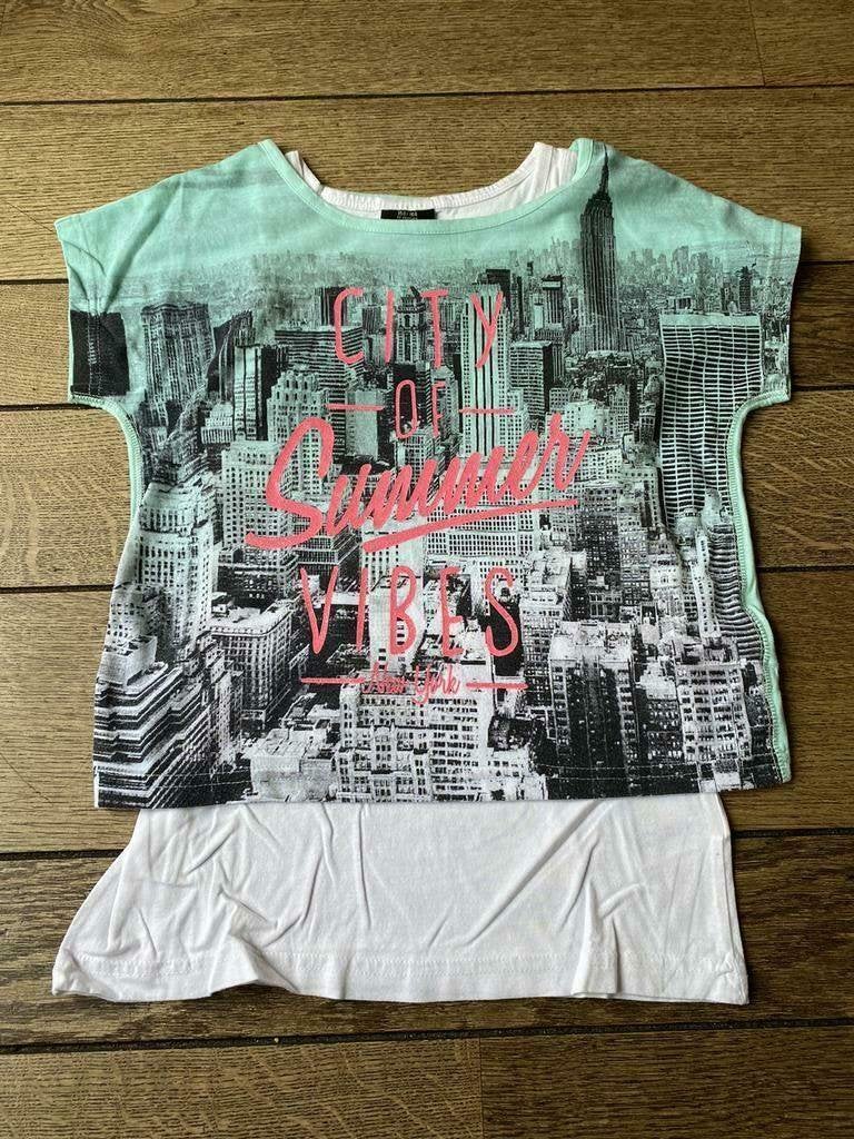 Leuk t-shirt maat 158/164, Kinderen en Baby's, Kinderkleding | Maat 158, Meisje, Ophalen of Verzenden, Zo goed als nieuw, Shirt of Longsleeve