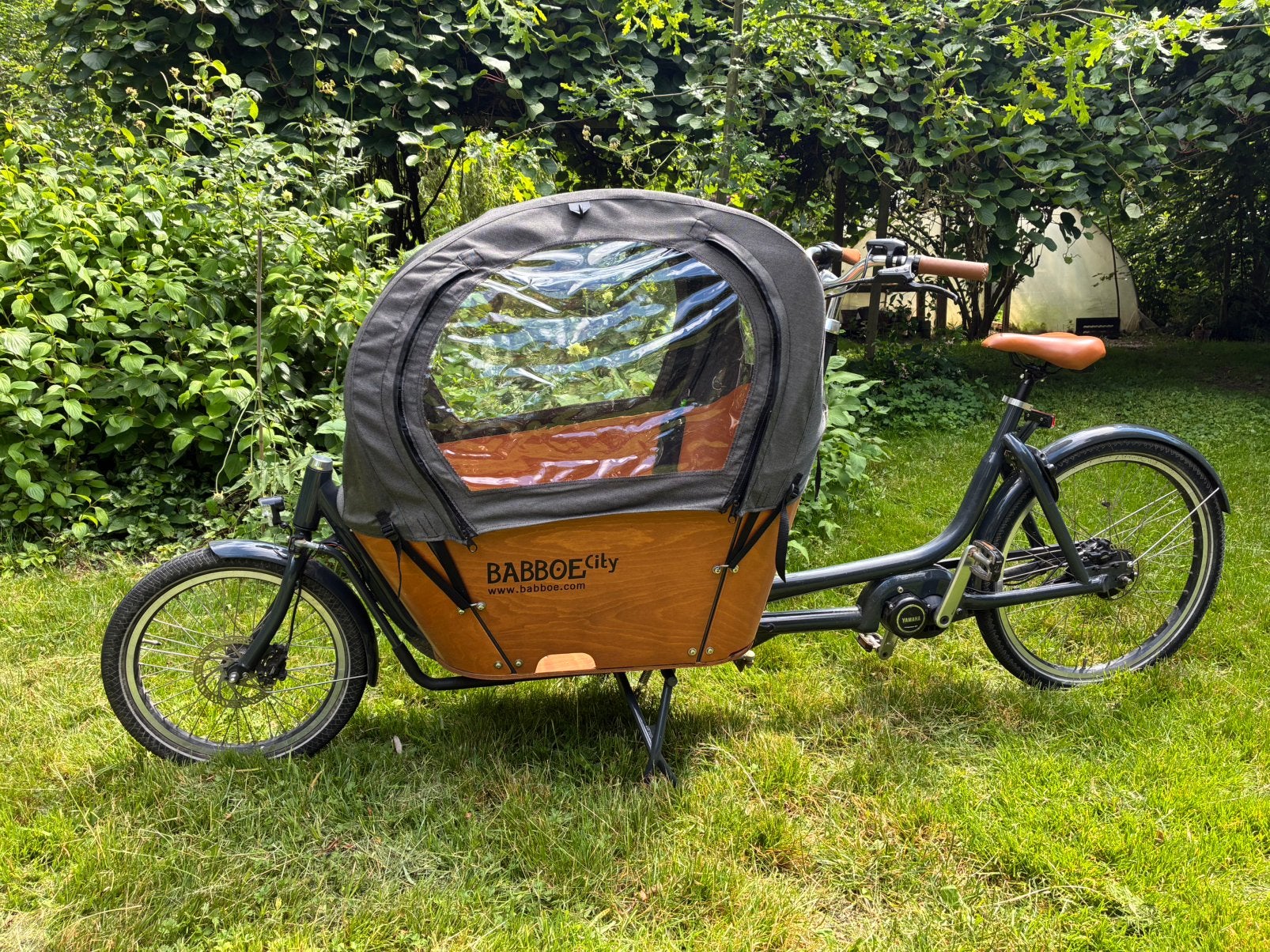 Babboe mountain city Ebike, Fietsen en Brommers, Fietsen | Bakfietsen, Gebruikt, Overige merken, 2 kinderen, Elektrisch, Schijfrem