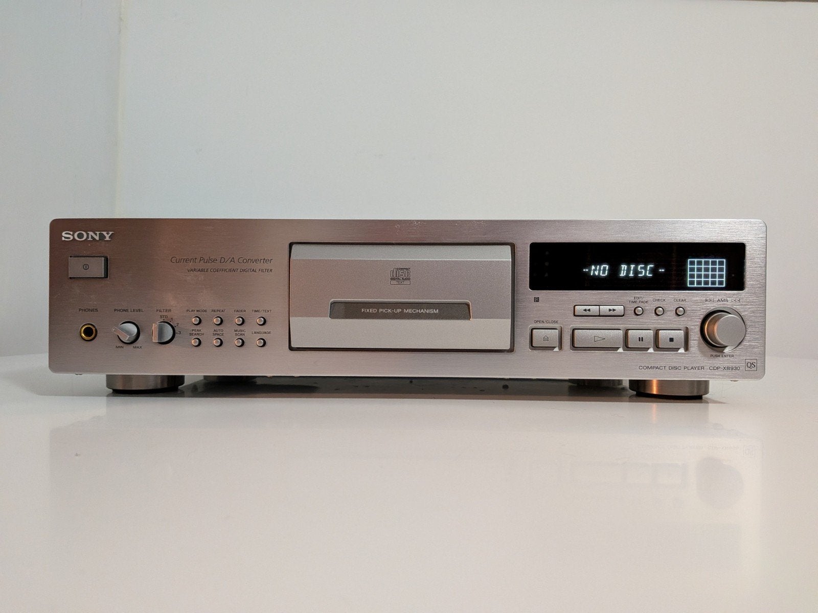 Sony CDP-XB930 QS cd speler, Ophalen, Gebruikt, Sony