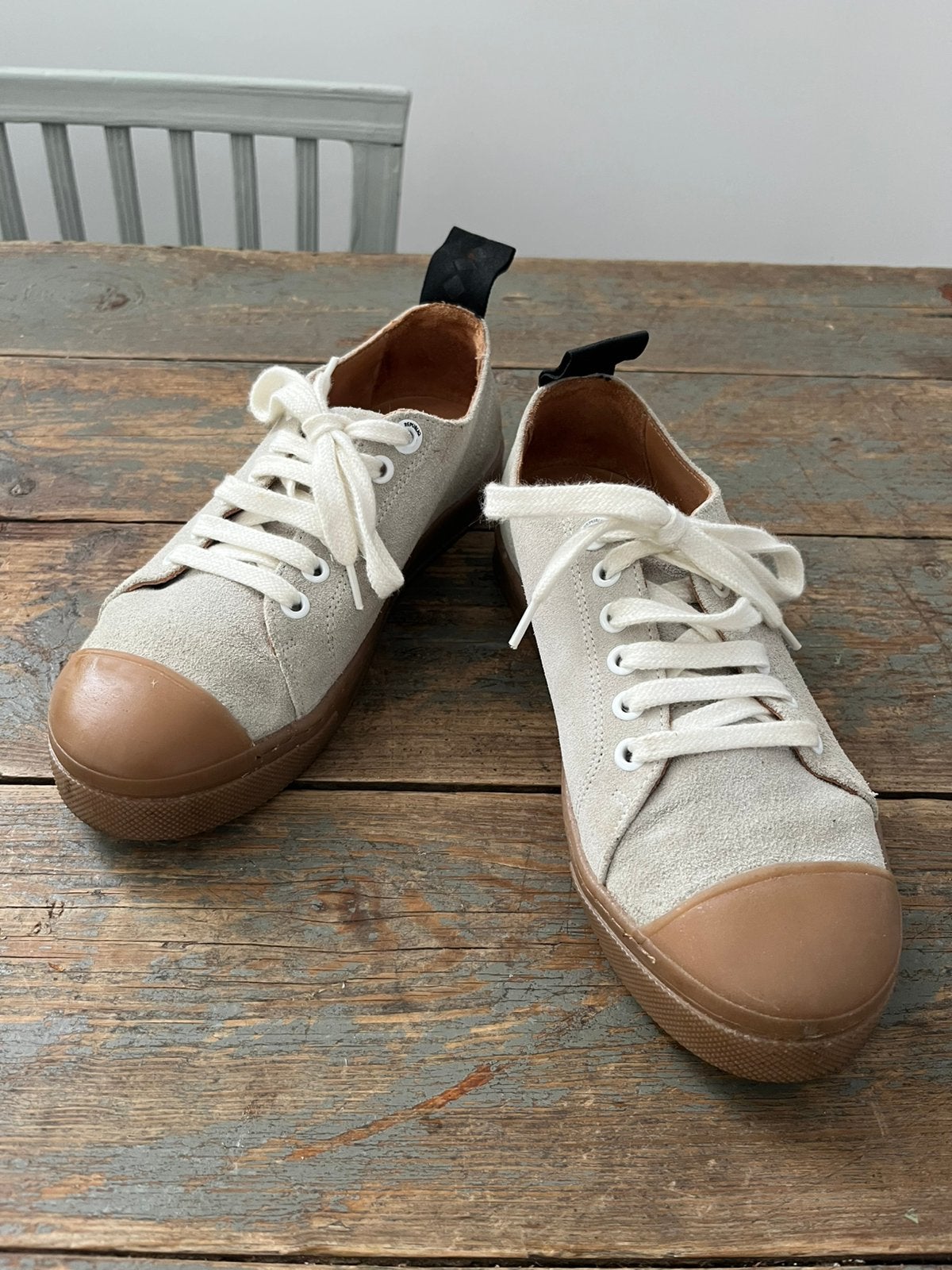 NIEUW SNEAKERS BEIGE ROYAL REPUBLIQ 37, Ophalen of Verzenden, Zo goed als nieuw, Beige, Sneakers of Gympen