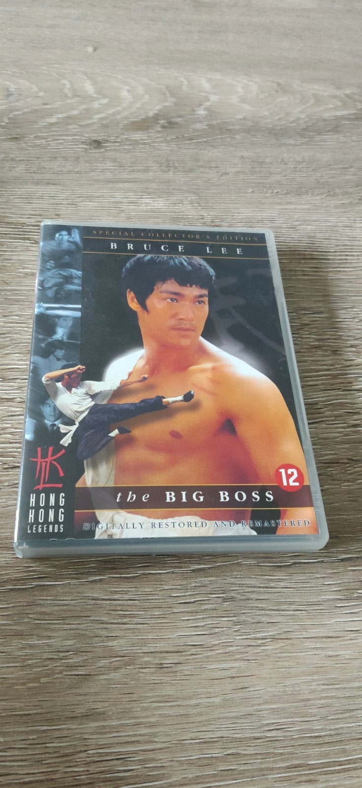 Actie DvD - Hong Kong Legends - Bruce Lee - The Big Boss, Alle leeftijden, Ophalen of Verzenden, Zo goed als nieuw