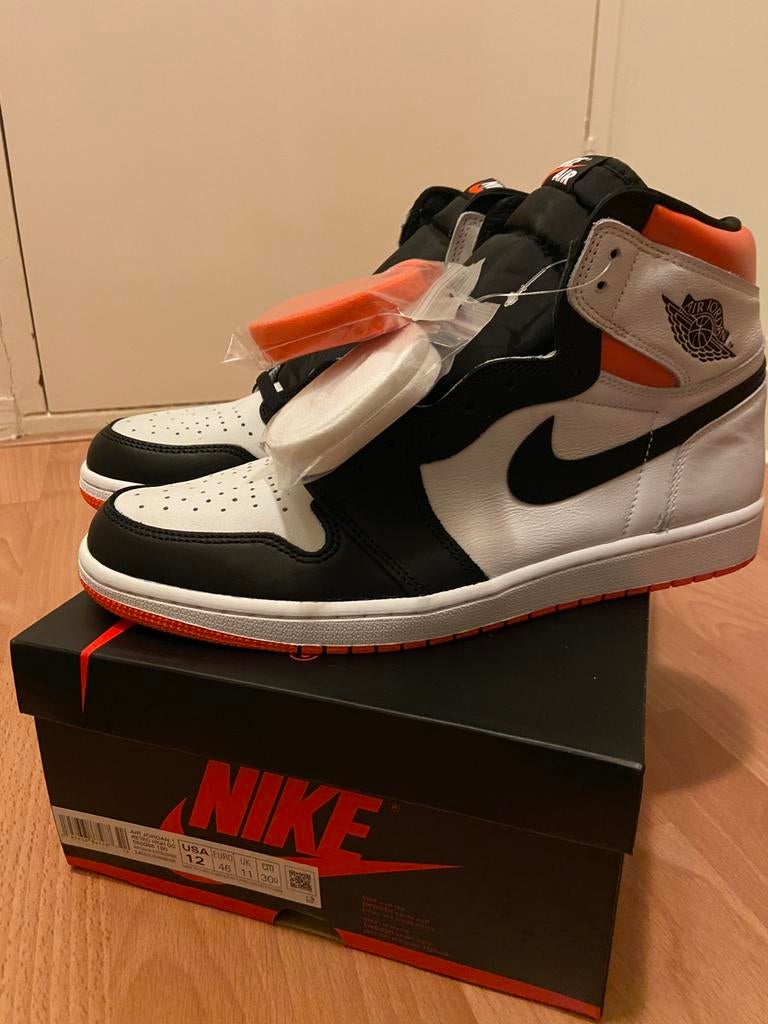 Nike Air Jordan 1 Retro High Electro Orange EU 46 US 12 DS, Verzenden, Zo goed als nieuw