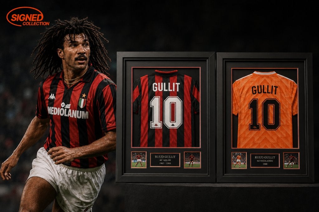 Ruud Gullit Pre order - signeersessie -, Ophalen of Verzenden, Nieuw, Buitenlandse clubs, Shirt