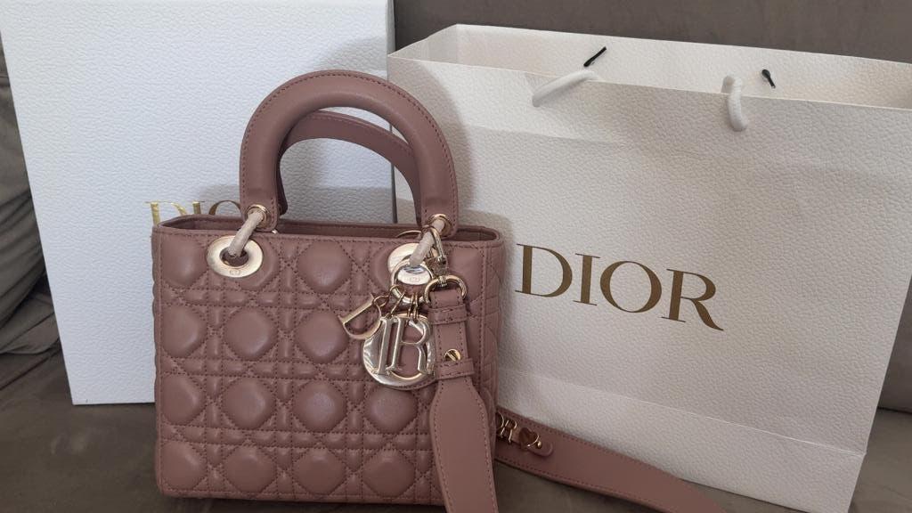 Dior lady bag pink, Ophalen of Verzenden, Nieuw, Roze, Handtas