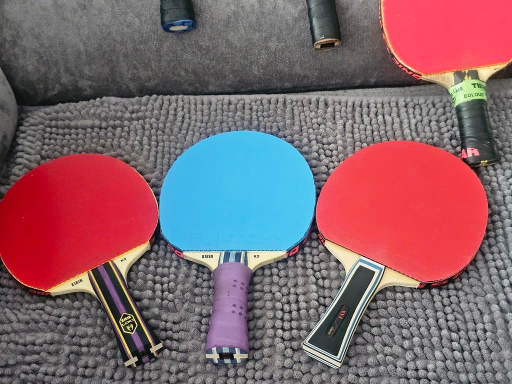Tafeltennisbatjes per stuk, Sport en Fitness, Tafeltennis, Ophalen of Verzenden, Gebruikt, Net, Batje(s) of Balletje(s)