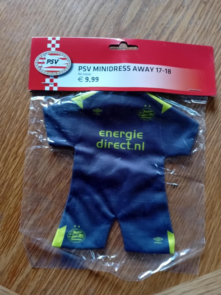 PSV minidress away 2017-2018  met zuignap, Ophalen of Verzenden, Nieuw, PSV