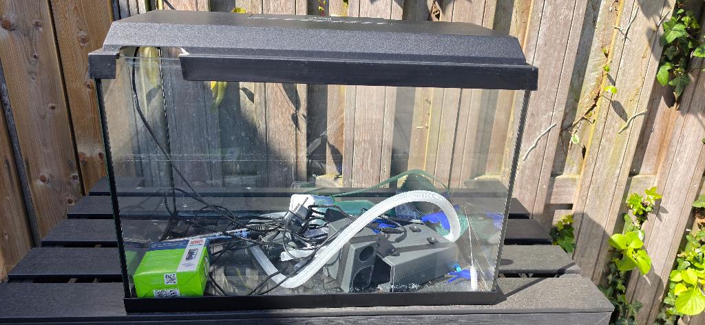 Juwel Compleet Aquarium 70 liter Zwart, Dieren en Toebehoren, Vissen | Aquaria en Toebehoren, Ophalen, Zo goed als nieuw, Leeg aquarium