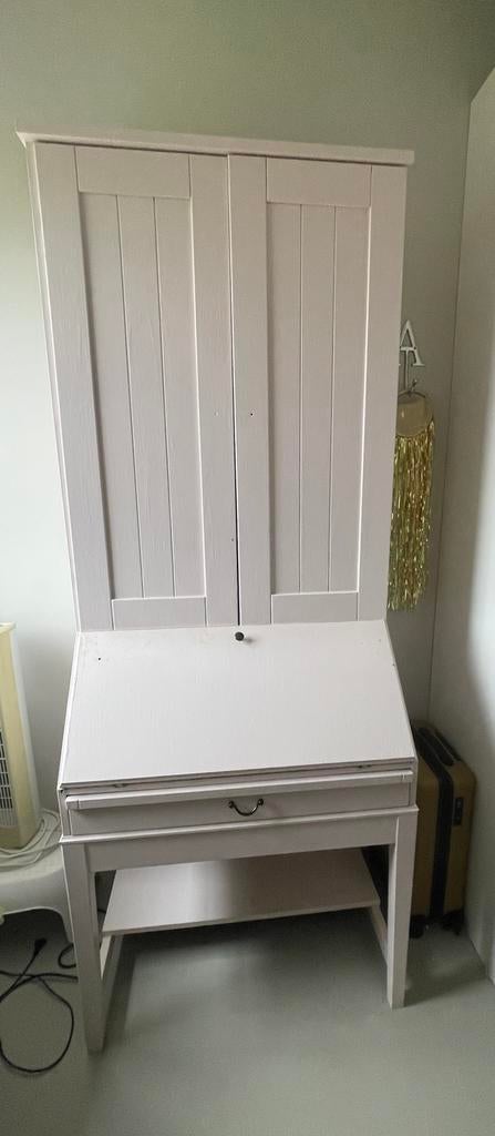 Roze secretaire bureau kast inéén Ikea HEMNES, Huis en Inrichting, Kasten | Secretaires, Ophalen, Gebruikt