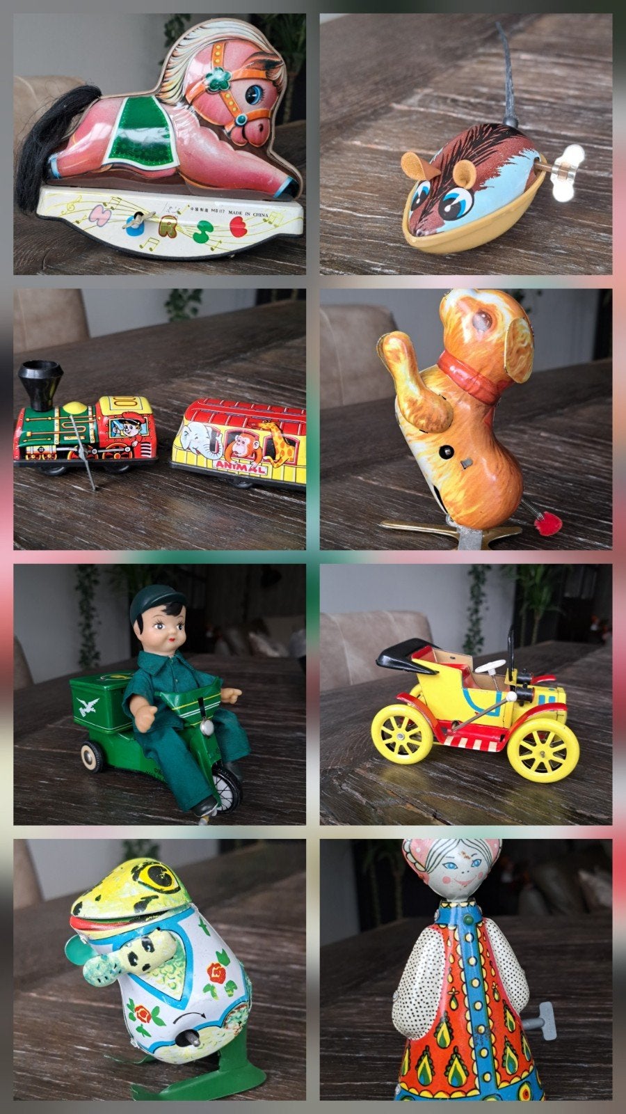 Vintage Blikken Speelgoed Collectie - Opwindbaar, Verzamelen, Speelgoed, Ophalen of Verzenden, Gebruikt